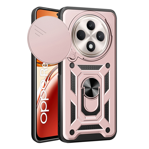 Techsuit - CamShield Sorozat - Oppo Reno12 F 4G / Reno12 F 5G / Reno12 FS - Rózsaarany tok Techsuit - CamShield Sorozat - Oppo Reno12 F 4G / Reno12 F 5G / Reno12 FS - Rózsaarany tok