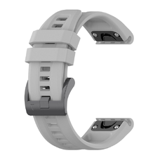 Szilikon szíj GARMIN FENIX 3 / 3HR / 5X / 6X / 6X Pro / 7X / 7X Pro szürke