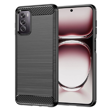  Techsuit - Szén Szilikon - Oppo Reno12 Pro - Fekete tok