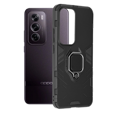  Techsuit - Szilikon Védőburkolat - Oppo Reno12 Pro - Fekete tok