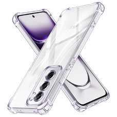  Techsuit - Ütésálló Átlátszó Szilikon - Oppo Reno12 - Átlátszó tok