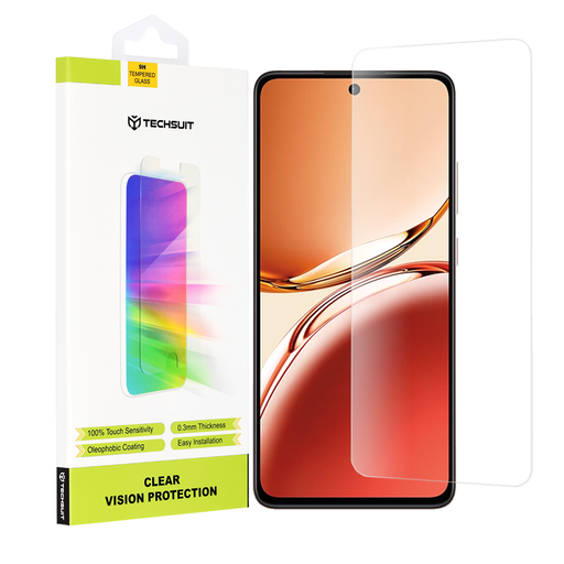 Techsuit - Clear Vision Üveg - Oppo Reno12 F 4G / Reno12 F 5G / Reno12 FS - Átlátszó üvegfólia Techsuit - Clear Vision Üveg - Oppo Reno12 F 4G / Reno12 F 5G / Reno12 FS - Átlátszó üvegfólia