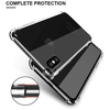  Techsuit - Ütésálló átlátszó szilikon tok - iPhone X / iPhone XS - Átlátszó - 1. kép