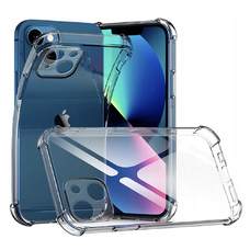  Techsuit - Ütésálló Átlátszó Szilikon - iPhone 13 mini - Átlátszó tok