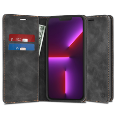  Techsuit - Kényelmes Burkolat - iPhone 13 Pro - Fekete tok