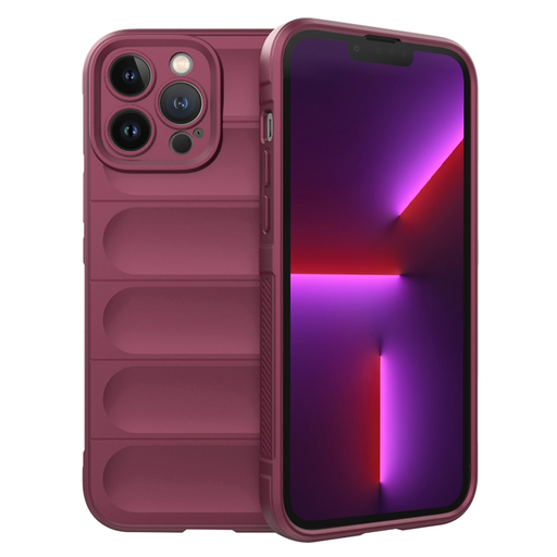 Techsuit - Varázspajzs - iPhone 13 Pro - Bordó tok Techsuit - Varázspajzs - iPhone 13 Pro - Bordó tok