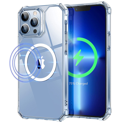  ESR - Air Armor HaloLock - iPhone 13 Pro - Átlátszó tok