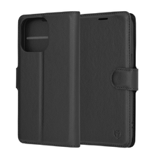  Techsuit - Bőr Tok - iPhone 13 Pro - Fekete tok