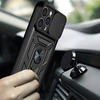  Techsuit - CamShield sorozat - iPhone 13 - Fekete tok - 4. kép