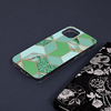 Techsuit - Márvány sorozat - iPhone 13 - zöld hatszög tok - 2. kép