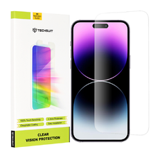  Techsuit - Átlátszó Védőüveg - iPhone 14 Pro Max - Átlátszó