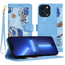  Techsuit - FlipCraft - iPhone 13 Pro Max - Élénk kék tok