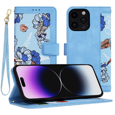  Techsuit - FlipCraft - iPhone 14 Pro Max - Élénk kék tok