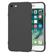  Techsuit - SoftFlex - iPhone 7 / iPhone 8 / iPhone SE 2, SE 2020 / iPhone SE 3, SE 2022 - Fekete tok