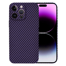  Techsuit - Karbonit Szálhéj - iPhone 14 Pro Max - Lila tok