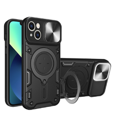  Techsuit - CamGuard Pro - iPhone 13 - Fekete tok