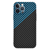  Techsuit - Karbonit Szálhéj - iPhone 13 Pro Max - Kék Impulzus tok - 0. kép