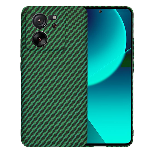 Techsuit - Carbonite FiberShell - Xiaomi 13T / 13T Pro - Zöld tok Techsuit - Carbonite FiberShell - Xiaomi 13T / 13T Pro - Zöld tok
