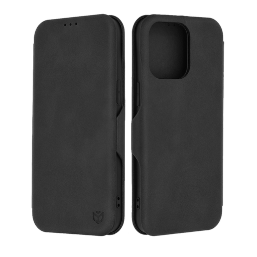  Techsuit - Biztonságos Pénztárca Plusz - iPhone 15 Pro Max - Fekete tok