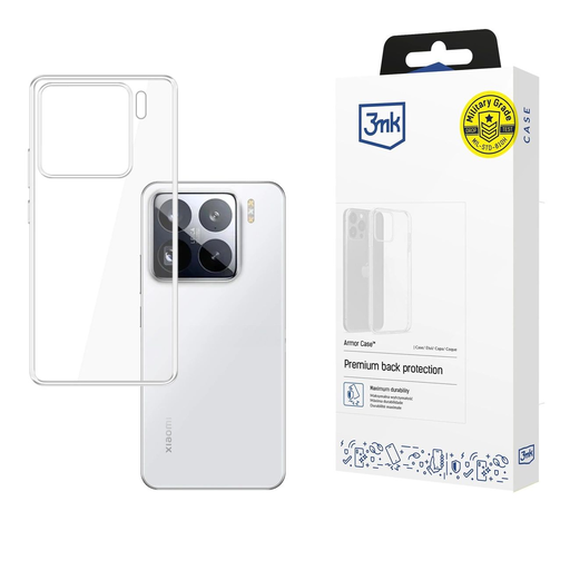 3mk Clear Case tok Xiaomi 15 Pro - átlátszó