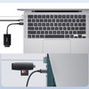 UGREEN CM265 2 az 1-ben USB-C kártyaolvasó (fekete) - 3. kép