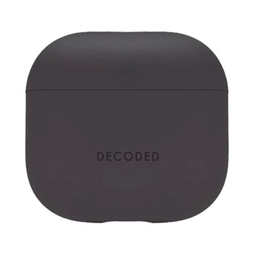 Dekódolt Szilikon Légtok AirPods 4-hez - grafit tok Dekódolt Szilikon Légtok AirPods 4-hez - grafit tok