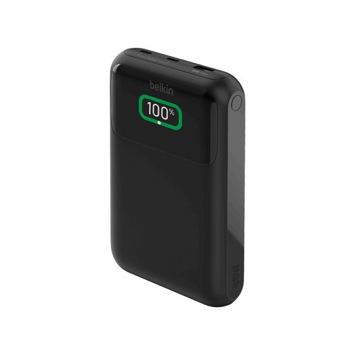Belkin 3-Port Laptop Hordozható Töltő 20.000 mAh 65w Digitális kijelző - Fekete