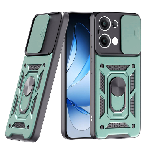 Techsuit - CamShield Sorozat - Oppo Reno13 - Zöld tok Techsuit - CamShield Sorozat - Oppo Reno13 - Zöld tok
