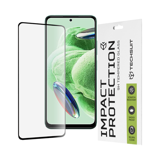 Techsuit - 111D Teljes Borítású / Teljes Ragadványú Üveg - Xiaomi Redmi Note 12 5G / Note 12 4G / Poco X5 - Fekete üvegfólia Techsuit - 111D Teljes Borítású / Teljes Ragadványú Üveg - Xiaomi Redmi Note 12 5G / Note 12 4G / Poco X5 - Fekete üvegfólia