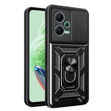  Techsuit - CamShield sorozat - Xiaomi Redmi Note 12 5G / Poco X5 - Fekete tok