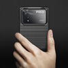  Techsuit - Szén-szilikon - Xiaomi Poco X4 Pro 5G - Fekete tok - 3. kép