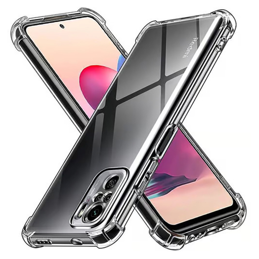 Techsuit - Ütésálló Átlátszó Szilikon - Xiaomi Redmi Note 10 4G / Note 10S / Poco M5s - Átlátszó tok Techsuit - Ütésálló Átlátszó Szilikon - Xiaomi Redmi Note 10 4G / Note 10S / Poco M5s - Átlátszó tok