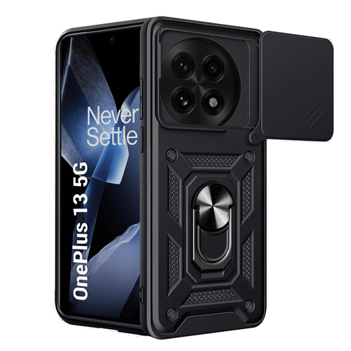 Techsuit - CamShield sorozat - OnePlus 13 - Fekete tok Techsuit - CamShield sorozat - OnePlus 13 - Fekete tok