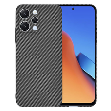  Techsuit - Carbonite Szálhéj - Xiaomi Redmi 12 4G / 12 5G - Fekete tok
