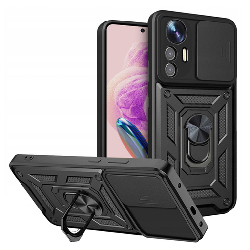 Techsuit - CamShield sorozat - Xiaomi Redmi Note 12S - Fekete tok Techsuit - CamShield sorozat - Xiaomi Redmi Note 12S - Fekete tok