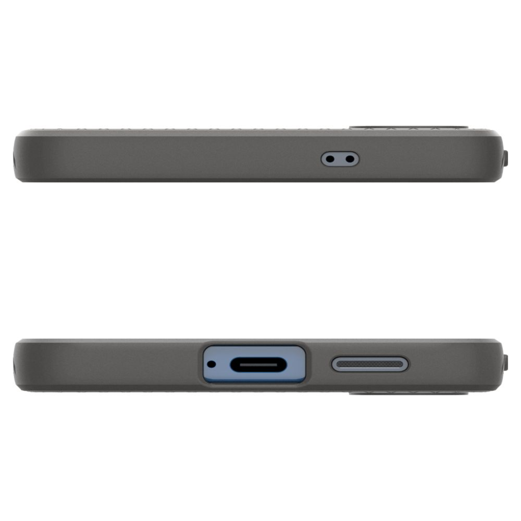  Galaxy S25 Márvány Szürke Spigen Liquid Air tok - 11