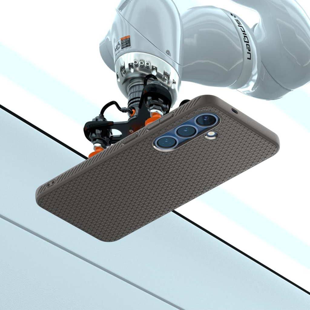  Galaxy S25 Márvány Szürke Spigen Liquid Air tok - 12