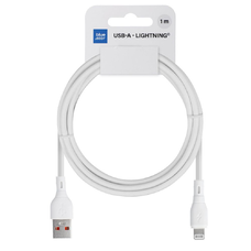 BLUE STAR ECO kábel 2,4A USB-A - Lightning PJ68-24-2.4 1m fehér