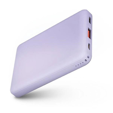 Powerbank Uniq Fuele mini 8000mAh USB-C 18W PD Gyors töltés - levendula