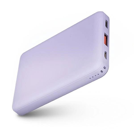 Powerbank Uniq Fuele mini 8000mAh USB-C 18W PD Gyors töltés - levendula