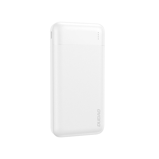 Powerbank Dudao K18-1W 10000mAh USB-A / USB-C / Micro USB - fehér