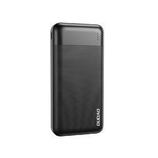 Dudao K18-1W 10000mAh USB-A / USB-C / Micro USB powerbank - fekete