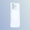 Baseus Crystal Mágneses Tok iPhone 16 TouchButton (átlátszó) - 0. kép