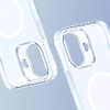 Baseus Crystal Mágneses Tok iPhone 16 TouchButton (átlátszó) - 3. kép
