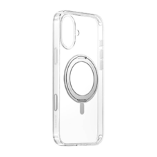 Baseus SkyRing 360 Mágneses Tok Állvánnyal iPhone 16 (átlátszó) tok
