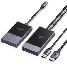HDMI Transmitter Ugreen CM737 vezeték nélküli adó és vevő - Fekete és Ezüst