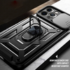  Techsuit - CamShield sorozat - iPhone 12 Pro Max - Fekete tok - 4. kép