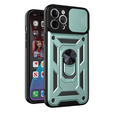  Techsuit - CamShield Sorozat - iPhone 12 Pro Max - Zöld tok