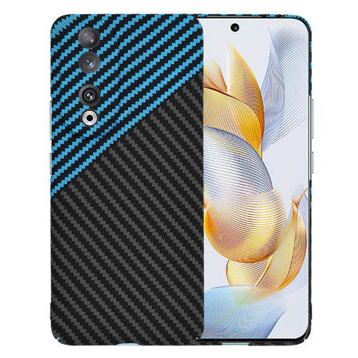 Techsuit - Carbonit Szálhéj - Honor 90 - Kék Impulzus tok Techsuit - Carbonit Szálhéj - Honor 90 - Kék Impulzus tok