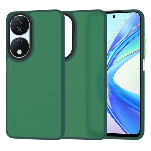 Techsuit - HaloFrost Sorozat - Honor X7b / X7b 5G / 90 SMART - Éjféli zöld tok Techsuit - HaloFrost Sorozat - Honor X7b / X7b 5G / 90 SMART - Éjféli zöld tok
